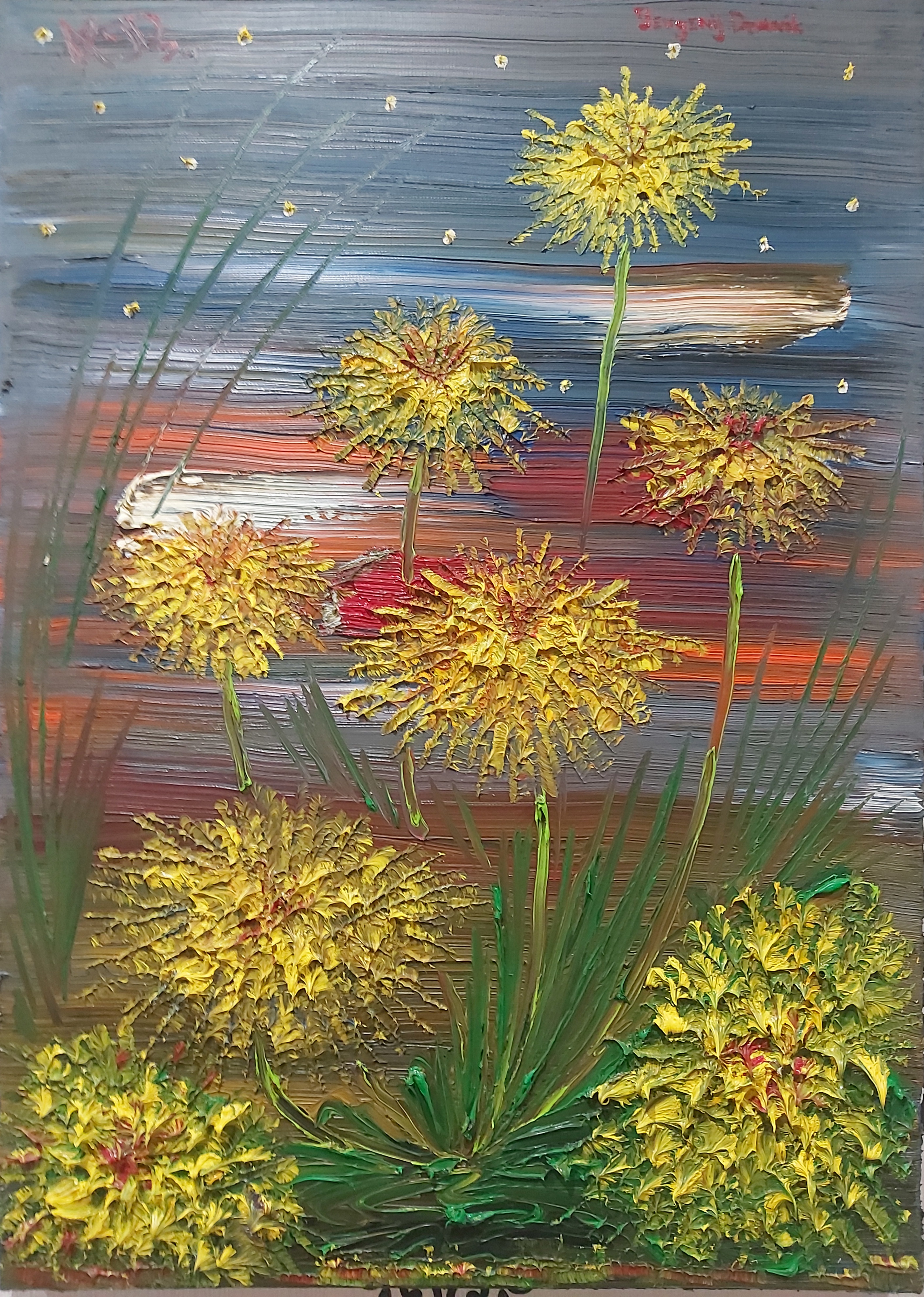 Dendelions. Before Down